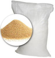 Песок кварцевый 25 кг. (фракция 0,4-1.2 мм)